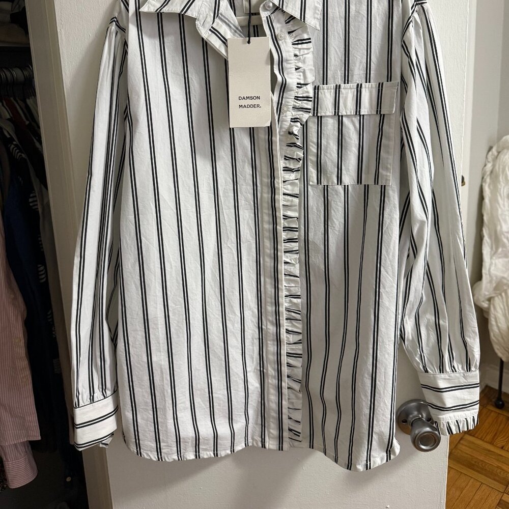 Damson Madder BNWT Kylie Oversized Shirt - Picture 3 of 9